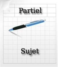 Sujett de partiel